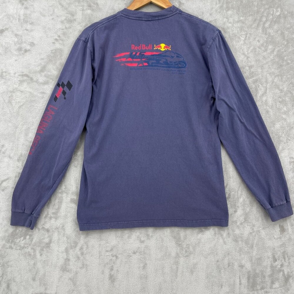 Red Bull  2006 US Grand Prix Laguna Seca F1 Long Sleeve Tee Double Sided - Picture 6 of 11